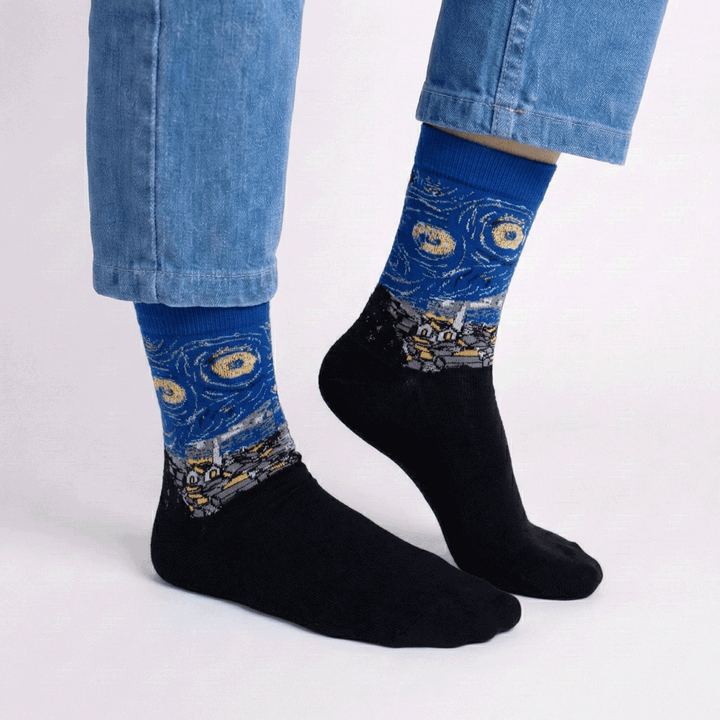 STARRY NIGHT Socks - Microbus store