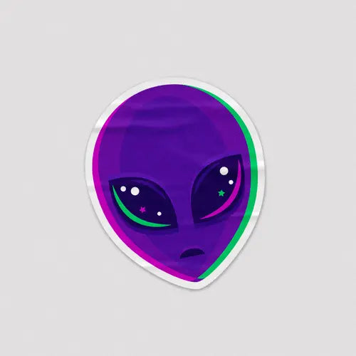 Sticker Alien [3] - Microbus store
