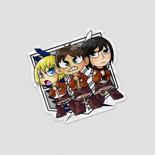Sticker Attack On Titan [16] - Microbus store