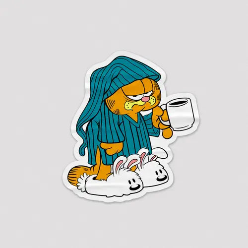 Sticker Garfield - Microbus store