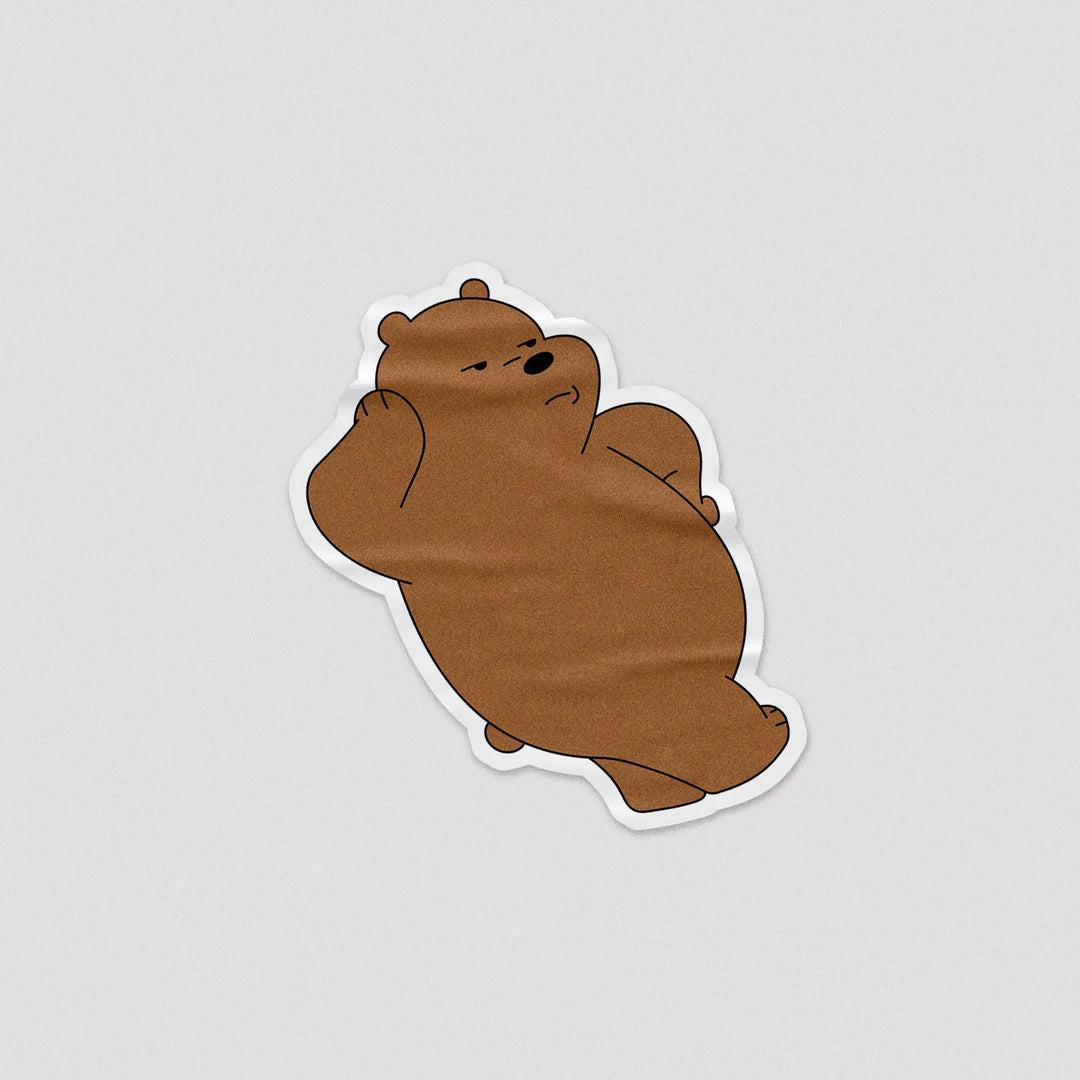Sticker Grizzly Bear [1] - Microbus store