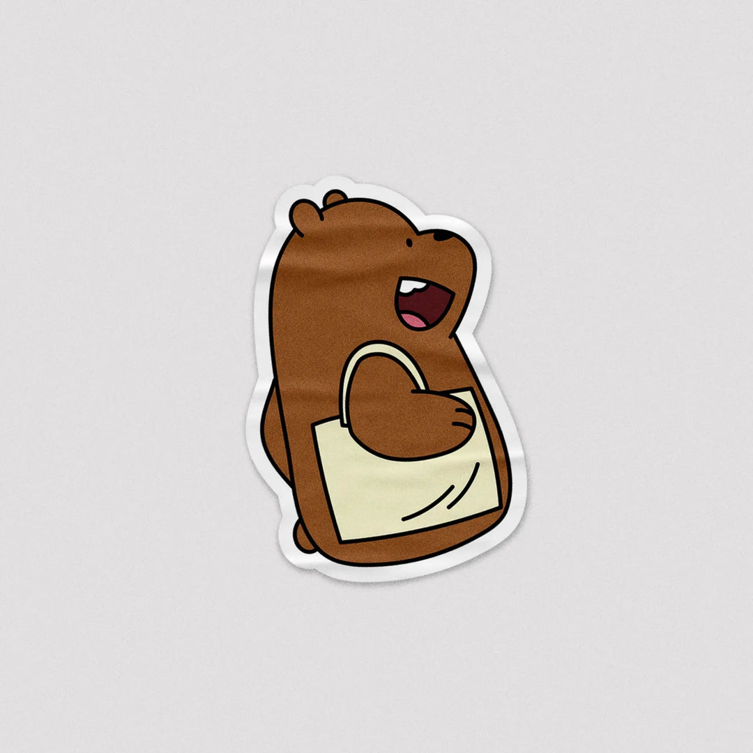 Sticker Grizzly Bear [3] - Microbus store