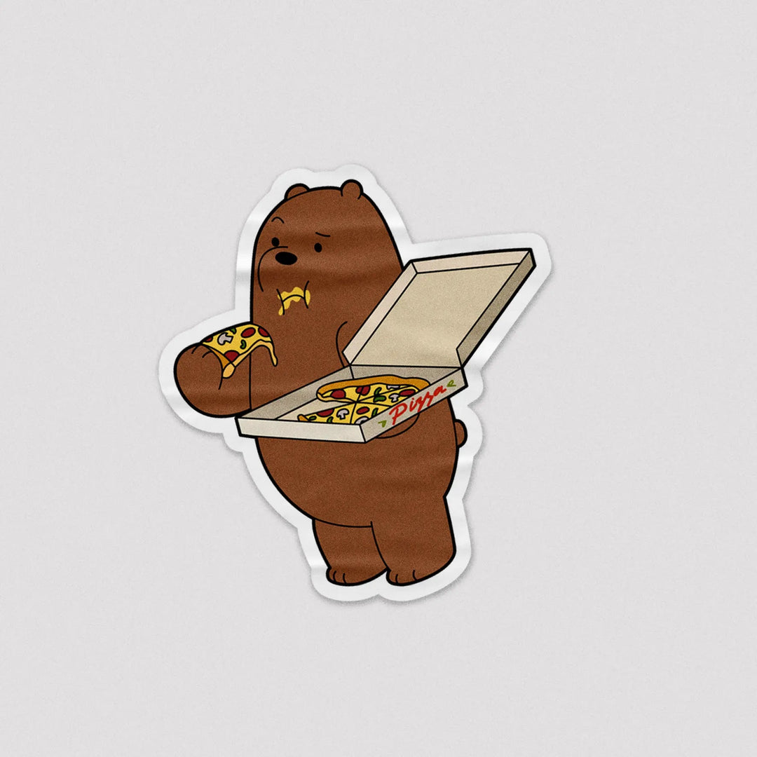 Sticker Grizzly Bear [4] - Microbus store