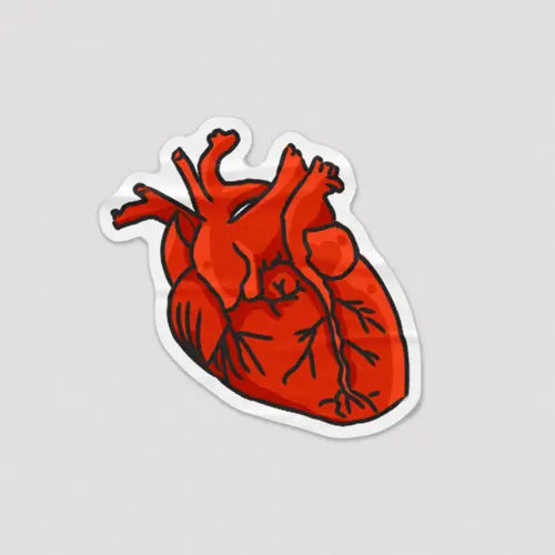 Sticker Heart - Microbus store