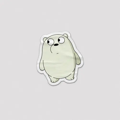 Sticker Ice Bear [1] - Microbus store
