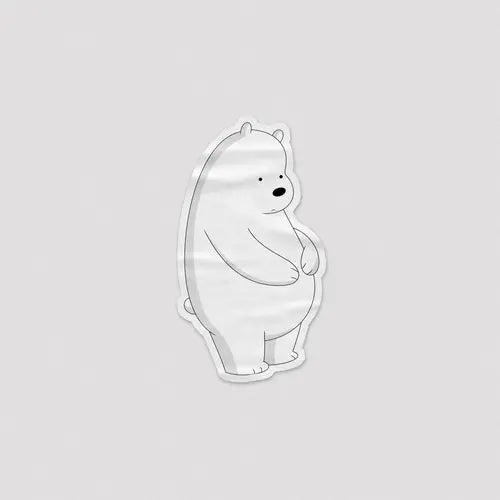 Sticker Ice Bear [4] - Microbus store