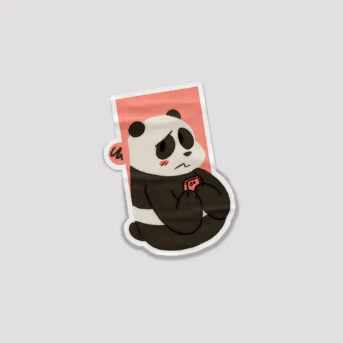 Sticker Panda Bear [6] - Microbus store