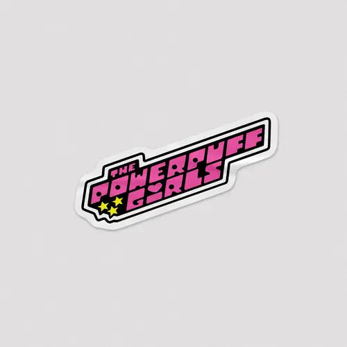 Sticker The Powerpuff Girls [5] - Microbus store