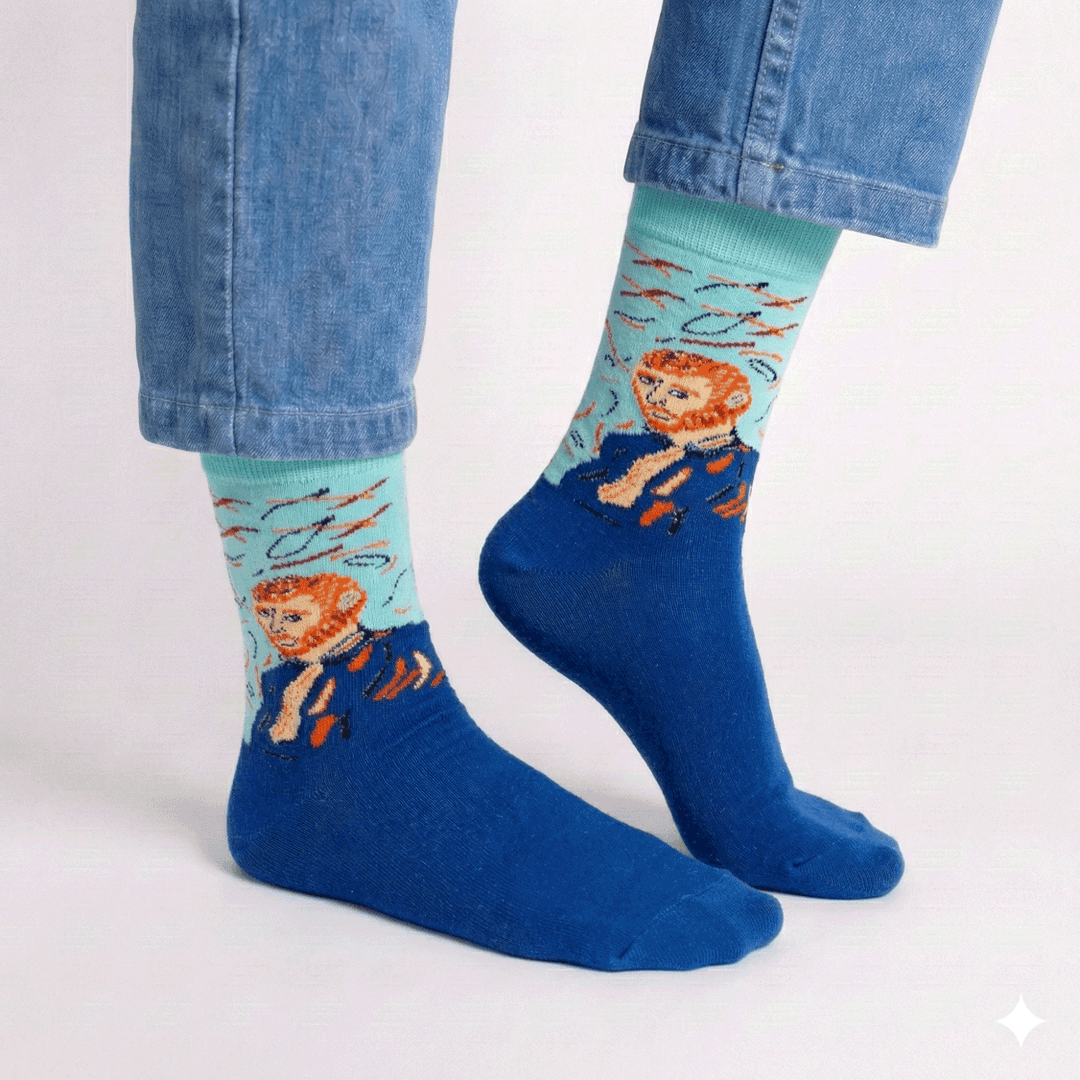 Van gogh Socks - Microbus store