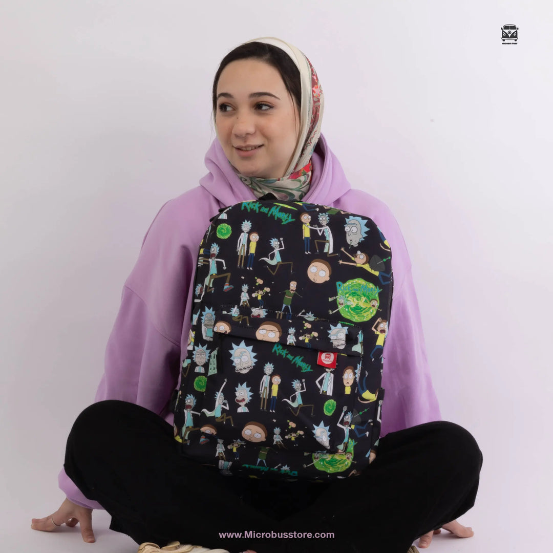 OVER-PRINTED RICK AND MORTY BAG Microbus Store