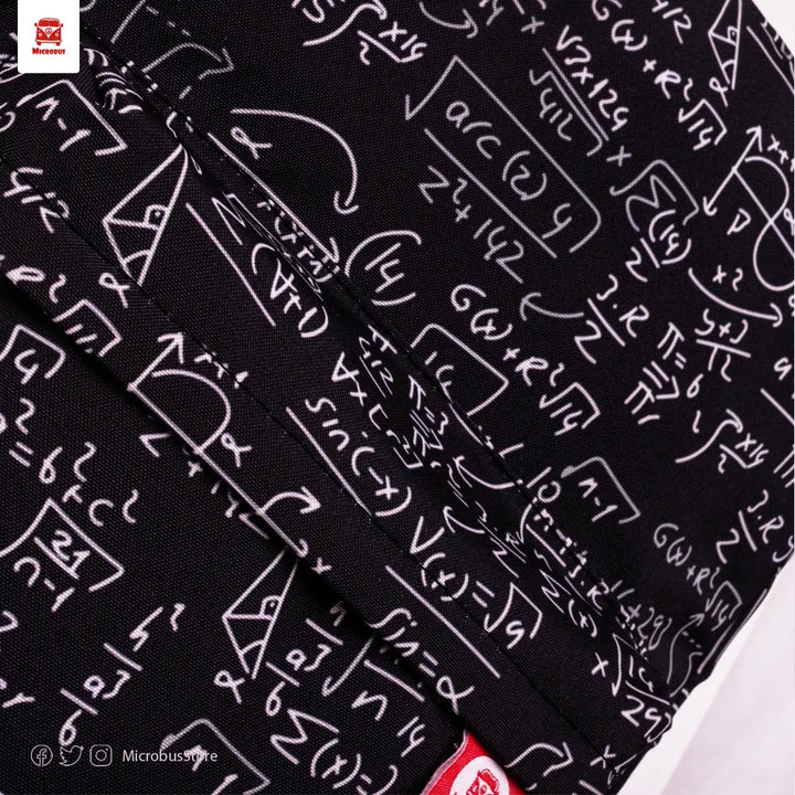 Over-printed Math Bag Microbus Store
