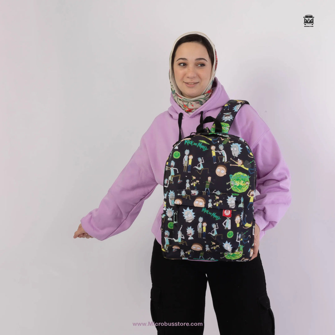 OVER-PRINTED RICK AND MORTY BAG Microbus Store
