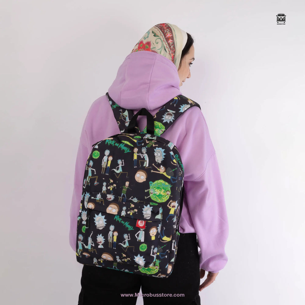 OVER-PRINTED RICK AND MORTY BAG Microbus Store