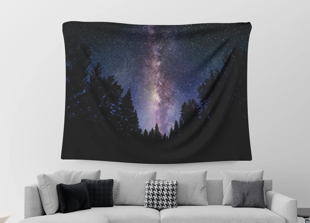 FOREST-II wall Tapestries Microbus store