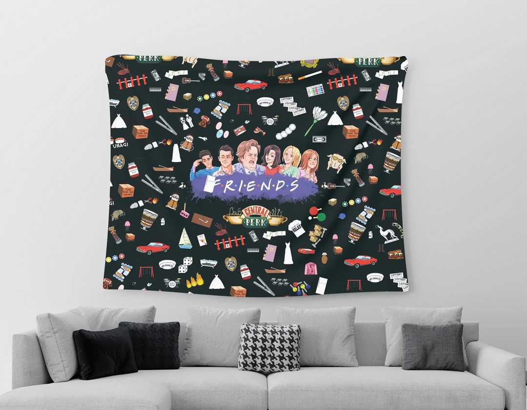 FRIEND wall Tapestries Microbus store