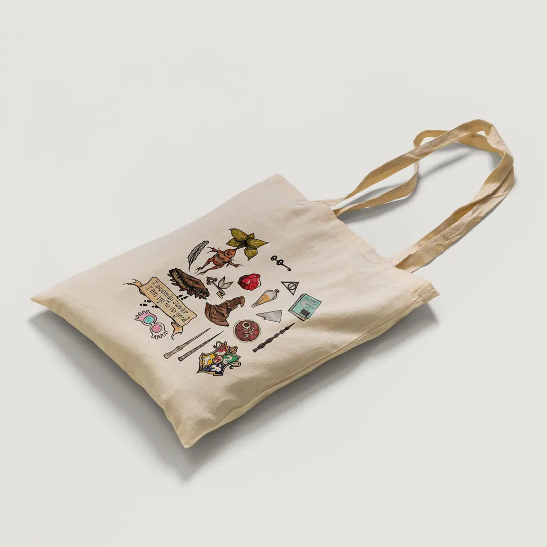 Harry Potter Tote Bag Microbus Store