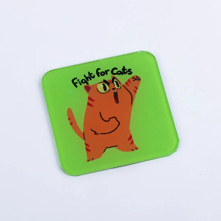 Coaster fight for cat - Microbus store
