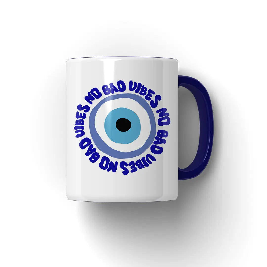 NO BAD VIBES Mug - Microbus store